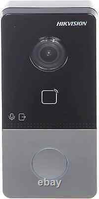 Hikvision IP Video Intercom Kit, 7 Inch Video Door Phone Kit DS-KIS603-P(B)