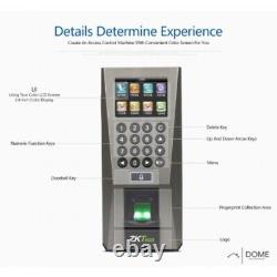 IDOME BioMetric Fingerprint Access Control Time Attendance Machine ID Card UK