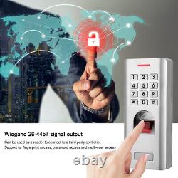 IP66 Biometric Fingerprint Password Access Control Machine Wiegand 26 Door C WAI