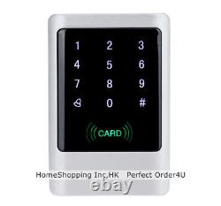 IP68 Waterproof RFID Card+ Password Door Access Control+Drop Bolt Lock+ 2Remotes