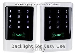 IP68 Waterproof RFID Card+Password Door Access Control+Strike Lock+Bell+1Remote