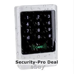 IP68 Waterproof RFID Card+Password Door Access Control+Strike Lock+Remote+Bell