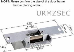 IP68 Waterproof RFID Card+Password Door Access Control+Strike Lock+Remote+Bell