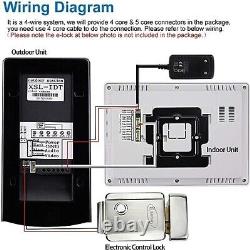 KDL 7 Video Doorbell Door Phone Intercom System RFID Access Control