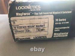 Locknetics magnetic Door Entry Access Control System Model LC -70. 12/24v