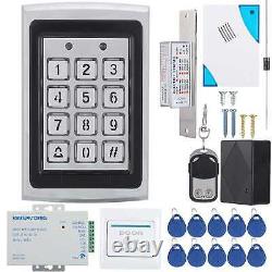 Magnetic Door Lock Access Control System Kit Keypad Password Home Security Set