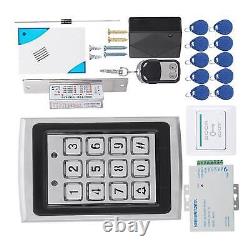 Magnetic Door Lock Access Control System Kit Keypad Password Home Security Set