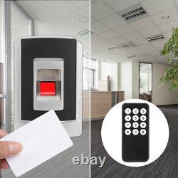 Metal 125KHZ Card Reader Fingerprint Door Access Controller System WAI