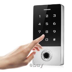 Metal Access Control Fingerprint Card Reader For Door Lock With 10 Key Buckl