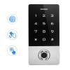 Metal Access Control Fingerprint Card Reader For Door Lock With 10 Key Buckl Gds
