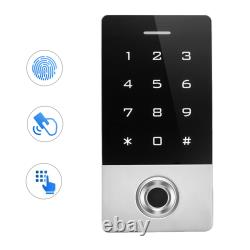 Metal Access Control Fingerprint Card Reader For Door Lock With 10 Key Buckl GDS