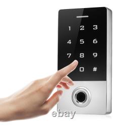 Metal Access Control Fingerprint Card Reader For Door Lock With 10 Key Buckl GDS