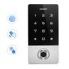 Metal Access Control Fingerprint Card Reader For Door Lock With 10 Key Buckl Mpf