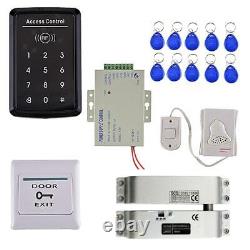 Metal Door Access Control System Kit Set + Lock Power Supply