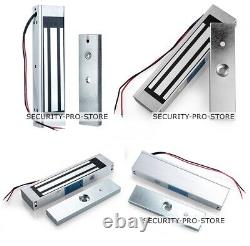 Metal RFID Card&Password Door Access Control Kit+Magnetic Lock+2 Remote Controls