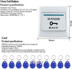 NN99 RFID Door Access Control System Kit IP65 Waterproof Keypad Keyboard with +