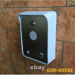 NSEE 4G HS GSM Quad Band Wireless Intercom Gate Door Access Entry Control System