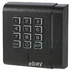 Network RFID Access Control Panel Kit With Power Supply Keypad Reader for 4 Door