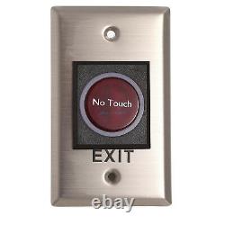 Network TCP/IP Access Control Board Panel RFID Reader Infrared Exit for 4 Doors
