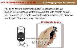 New 125KHz RFID Card+Password Door Access Control System+Door Strike Lock+Remote