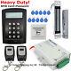 New Lcd Rfid Card+password Access Control System+embedded Magnetic Lock+2 Remote