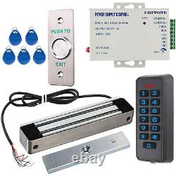 Outswinging 600lbs Electromagnetic Door Lock Kit with 2.4GHz WiFi Access Keypad