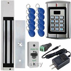 Outswinging Door Access Control System with 600lbs Electric Magnetic Lock