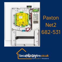 Paxton Net2 Plus 1 Door Access Controller 12V 2A PSU White Plastic Surface Mount