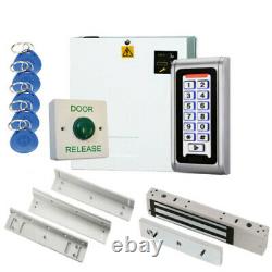 Proximity Keypad Access Control Door Entry Kit with Power Supply, Maglock + Z&L