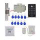 Rfid Card Door Access Control Controller System Kit Electric Lock 1000 Users