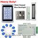 Rfid Card + Password Door Access Control System+ Door Magnetic Lock+ Metal Exit