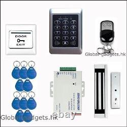 RFID Card + Password Door Access Control System+ Magnetic Lock+ Remote Control