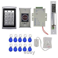 RFID Door Access Control System Kits Set Door Entry Keypad ID Card Reader