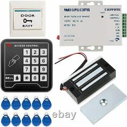 RFID ID Card Single Door Access Control Set System 120Lb Electric Magnetic Lock