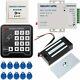 Rfid Id Card Single Door Access Control Set System 120lb Electric Magnetic Lock
