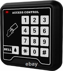 RFID ID Card Single Door Access Control Set System 120Lb Electric Magnetic Lock