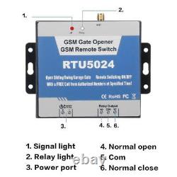 RTU5024 GSM Gate Relay Switch Remote Control Wireless Door Access Opener