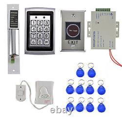 SET RFID Door Access Control System Code Keypad ID Card Tag Entry Controller