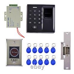 Set Door Security System Intercom Access Control Card/Password/Fingerprint