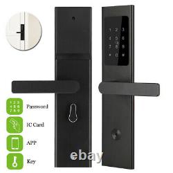 Smart Password Door Lock APP IC Card Key unlock Home Security Access Control