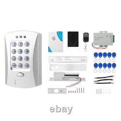 Stand-Alone Door Access Control System Kit Two-wire Electric Lock Power Supp New