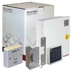 Standalone Access Control Door Entry Kit with Keypad & Electric Strike