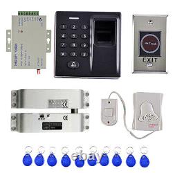 Super Safe 500 Fingerprints Door Access Control System with 10 Key Card and
