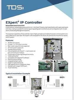 TDSI EXpert4 IP Controller 5002-3032 Door Access Control Controller