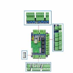 TECHVIEW 4 Door 4 Readers 4 exit button Access Controller LA5359 Metal TCP/IP