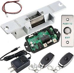 UHPPOTE Door Access Control Kit With Electric Strike Lock Remote Control