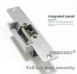 UK Door Access Control Kit+ Door Strike Lock+2 Wireless Remote Controls&Receiver