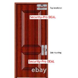 UK Door Access Control System+Drop Bolt Door Lock+2PCS Wireless Remote Controls
