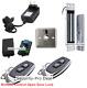 Uk Door Access Control System +inset Magnetic Lock+2pcs Wireless Remote Controls