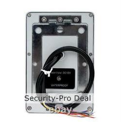 UK IP6X Waterproof RFID Card Door Access Control+ Magnetic Lock+ Touchless Exit